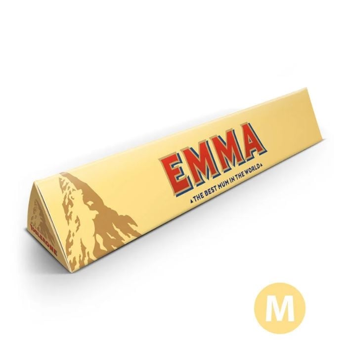 Personalized Toblerone chocolate - Mother's Day (M - 200 grams)