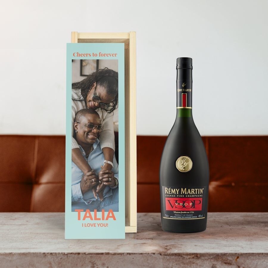Cognac Remy Martin VSOP personalize