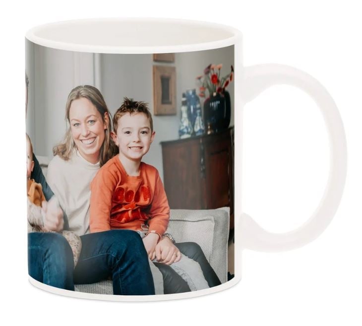 Mug with photo - White