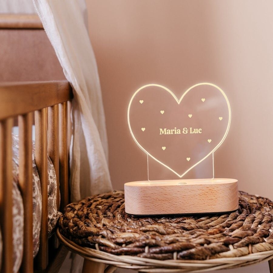 Lamp with name
