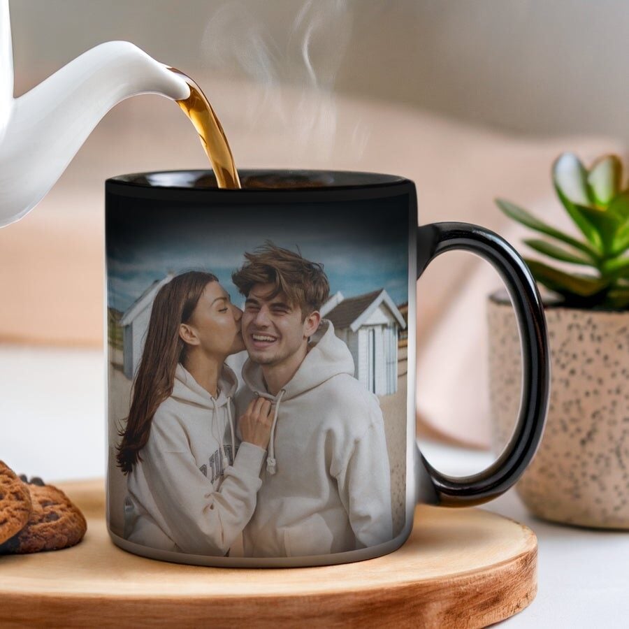 Magic mug with photo (Magic hart)