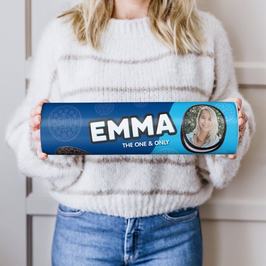 Mega Oreo Gift Roll with name & photo