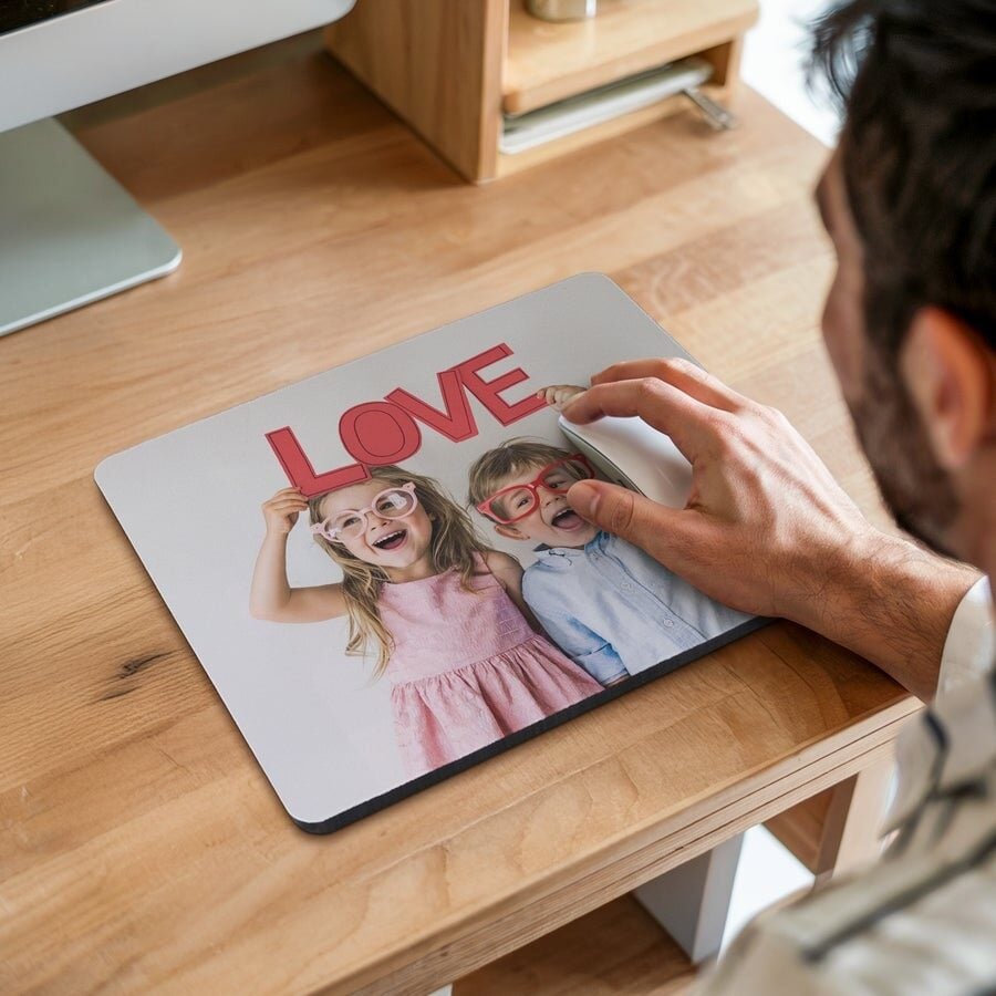 Mouse pad with photo (M)