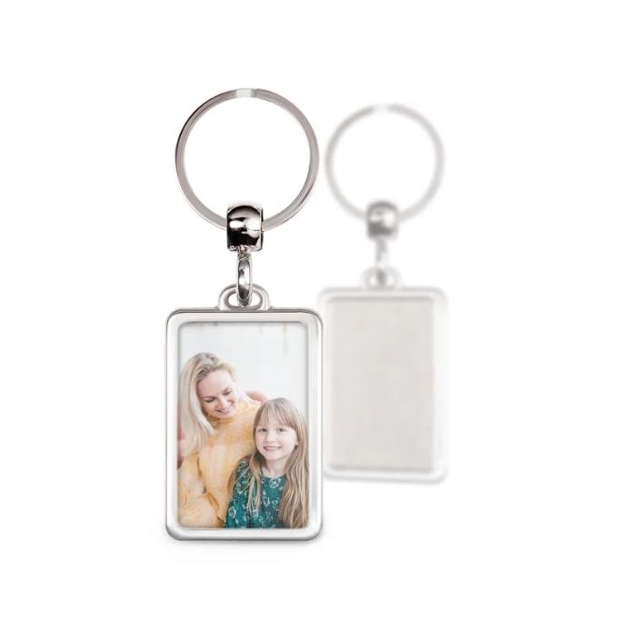 Personalized key ring - Mother's Day - Rectangular