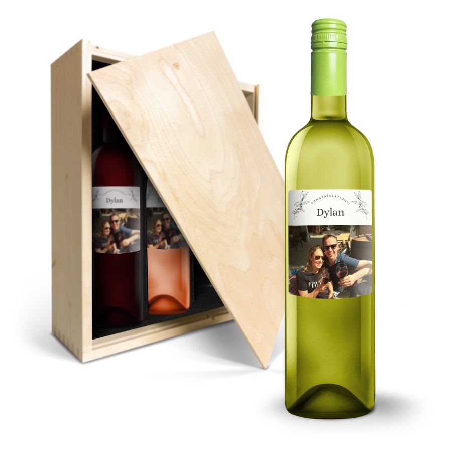 Personalised Wine Gift Set - Oude Kaap