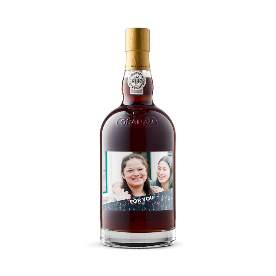 Personalised Port - Graham's - 20 Years