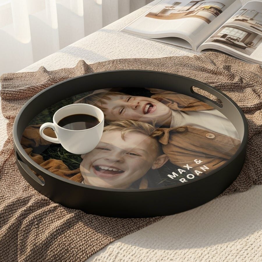 Print round tray