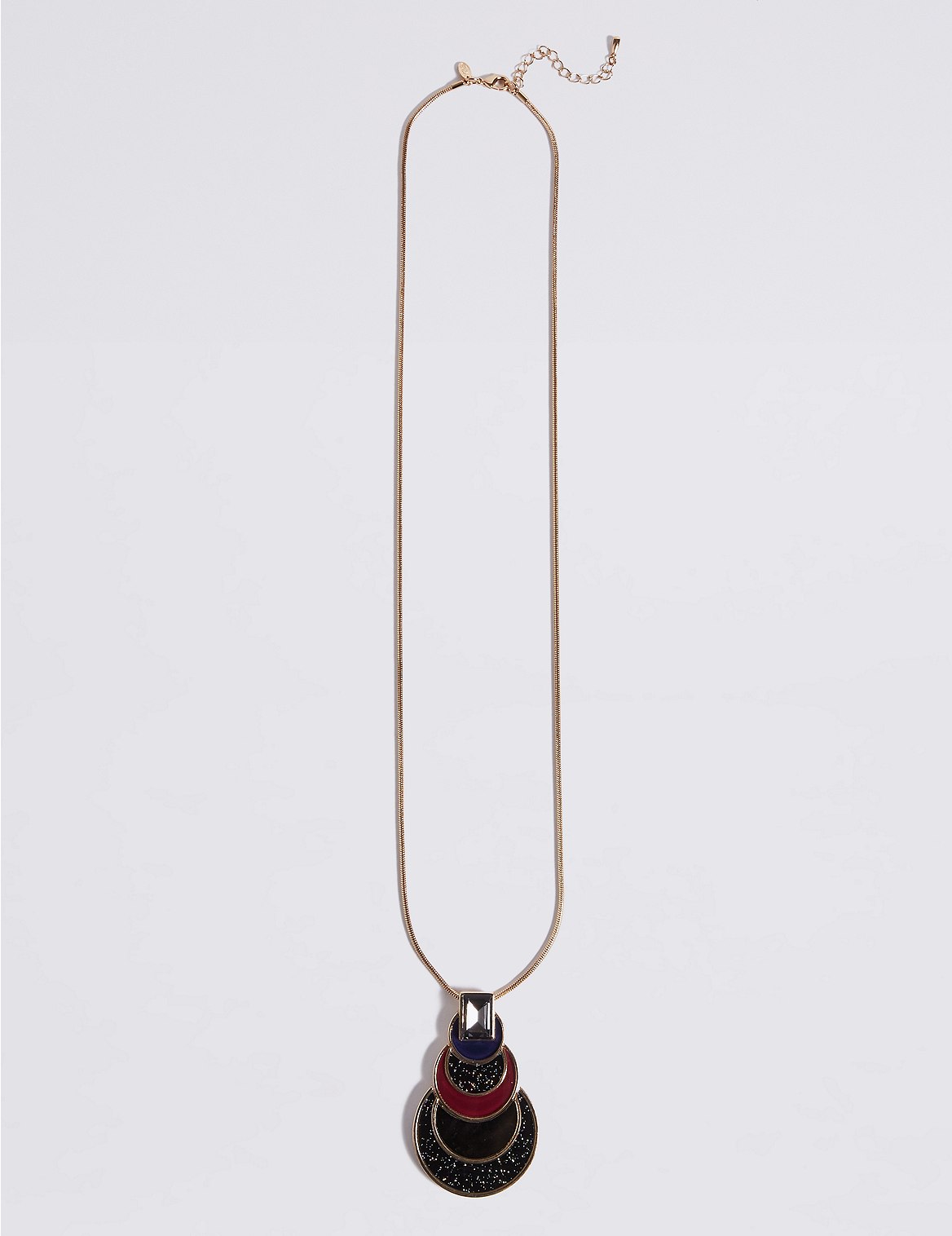 Half Moon Pendant Necklace