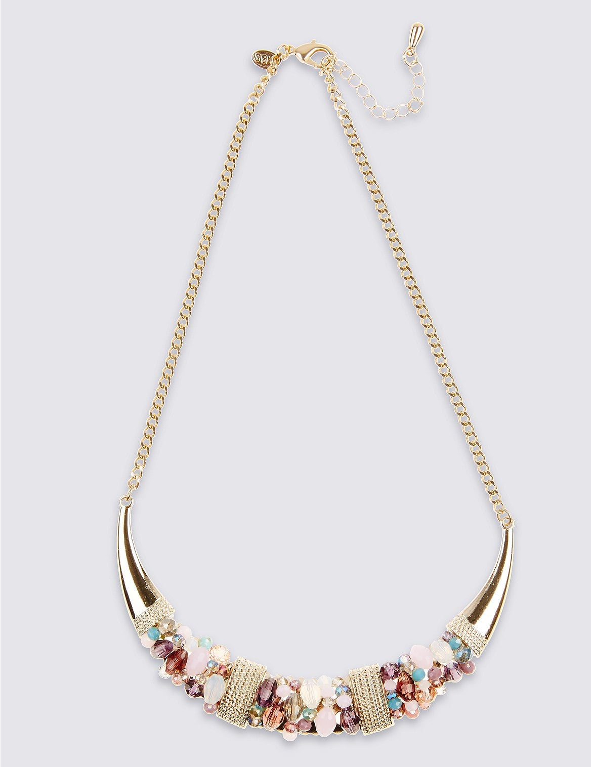 Flat Beaded Necklace