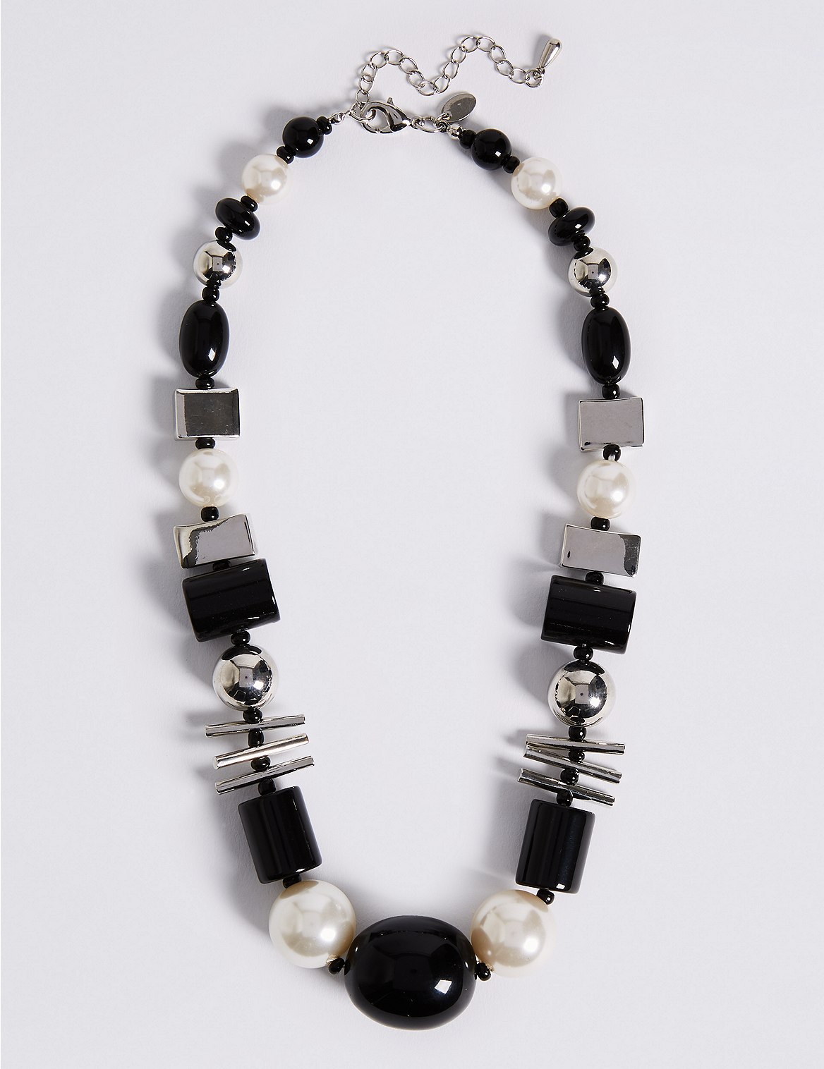 Short Mixed Shape Necklace