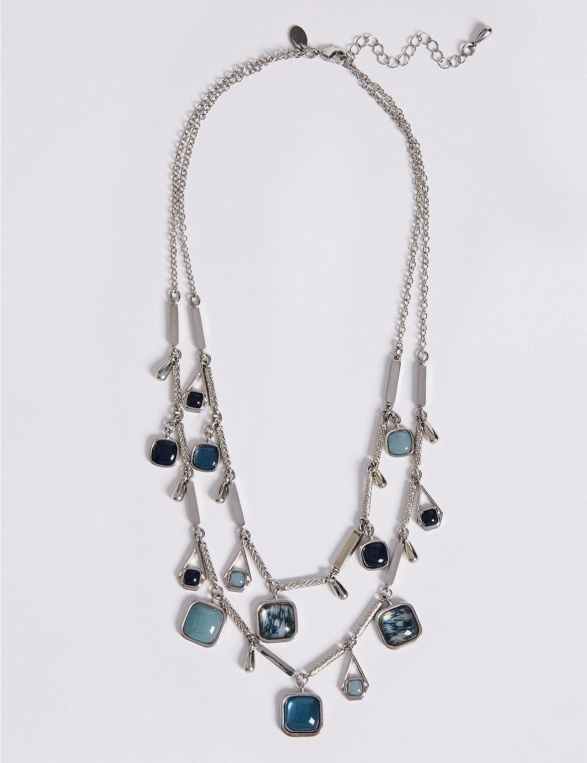 Square Droplet Necklace