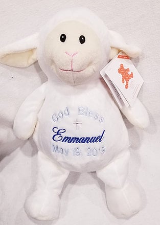 16" Baptism Lamb