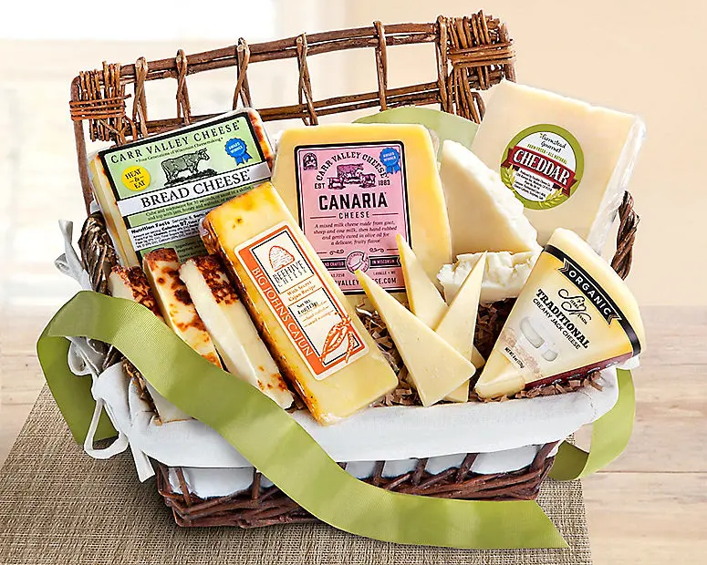 Artisan Cheese Collection Gift Crate