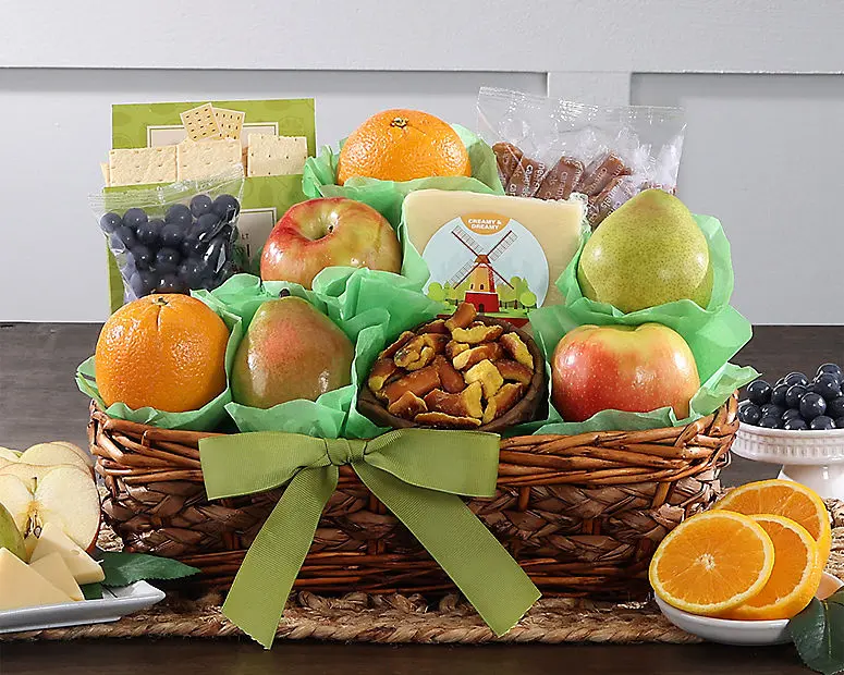 Fresh Fruit, Chocolate and Snacks