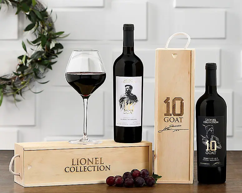 Messi Syrah & Primitivo Wine Gift - Shipping 06/01/2026