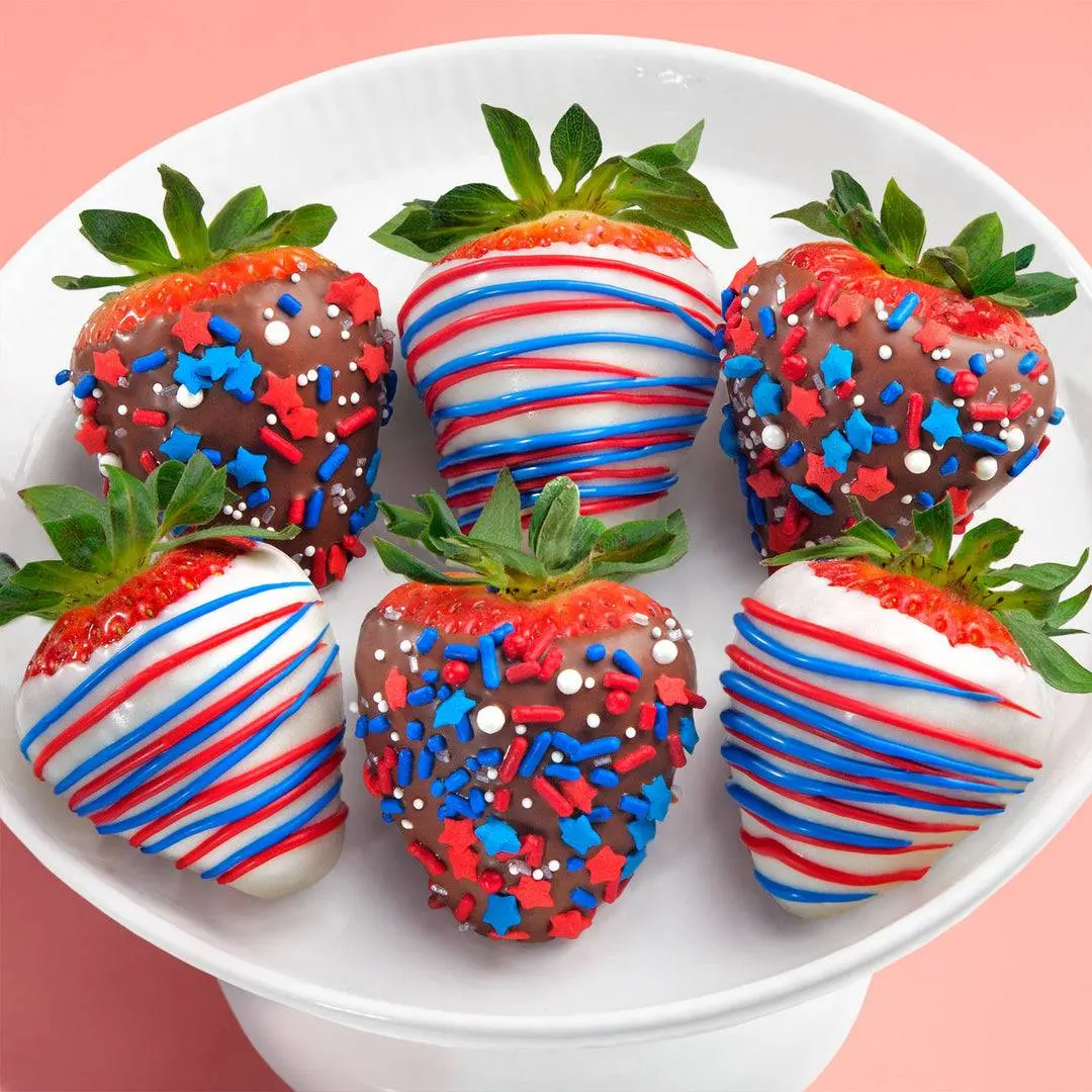 Celebrate Freedom Strawberries - 6 Berries