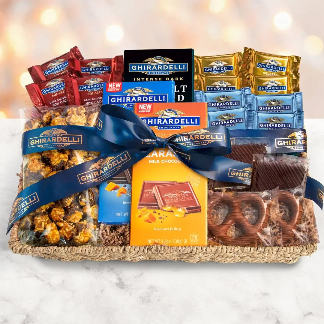 Signature Ghirardelli Chocolate Delights Gift Basket