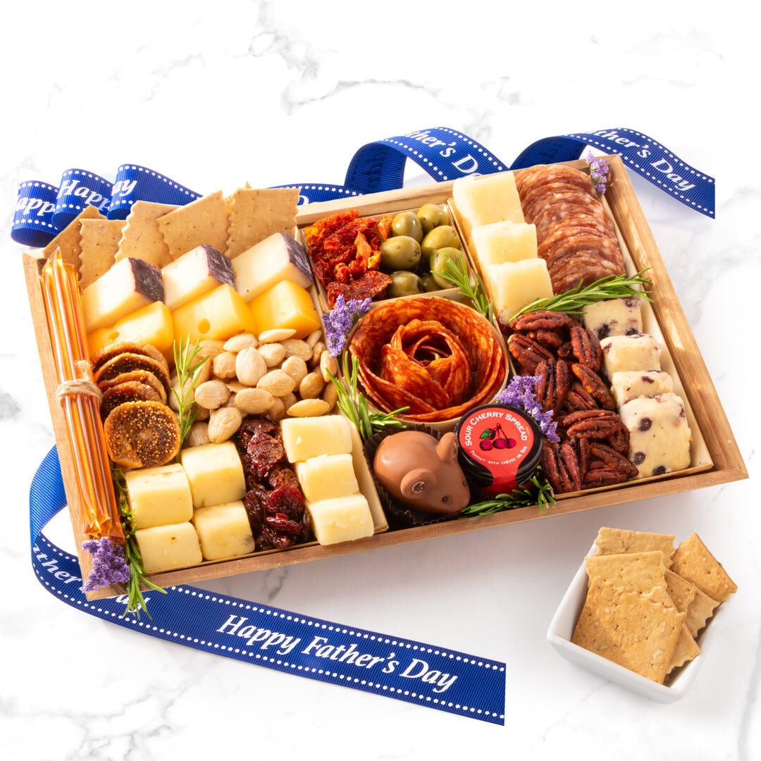 Happy Father's Day Nibble Charcuterie Deluxe Board for 4-5