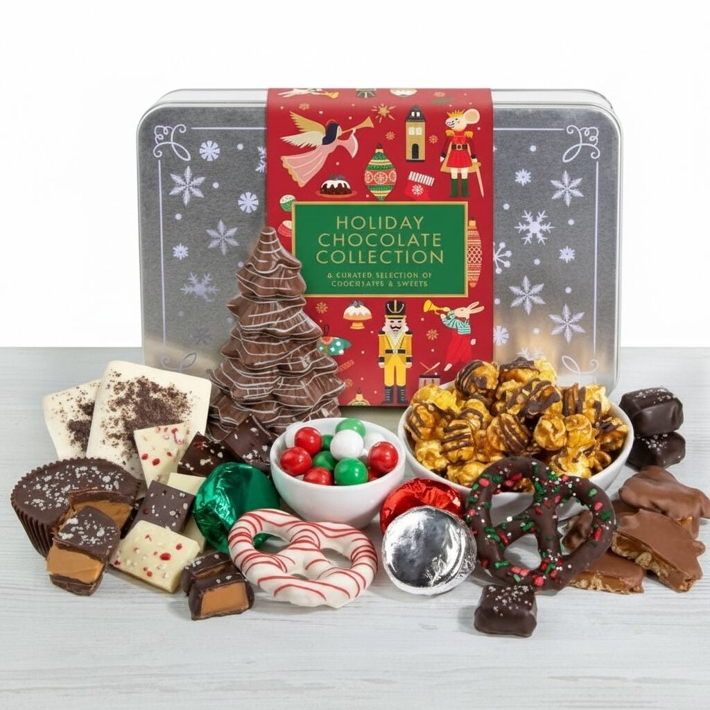 Cy Chocolates 2 Lb Handmade Chocolate Confections Tin