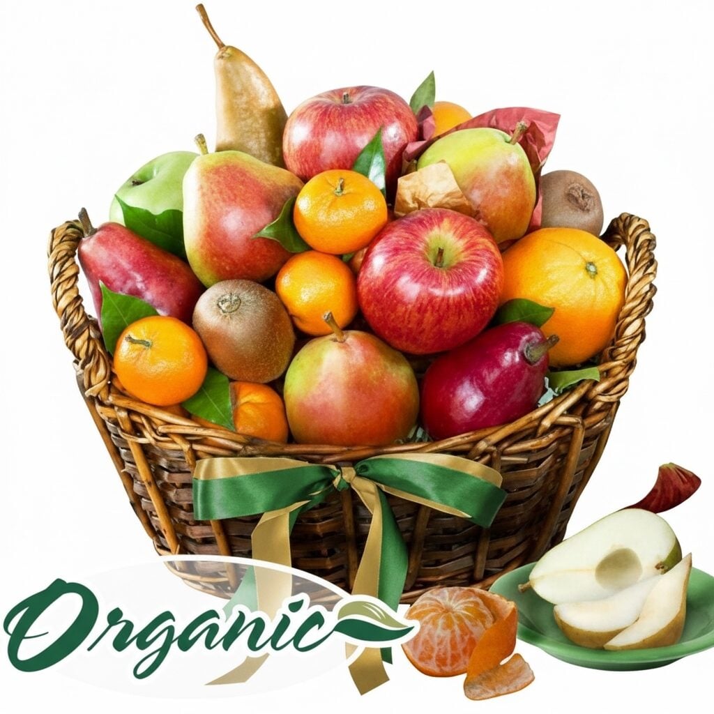 Organic Cali-Fresh Fruit Basket