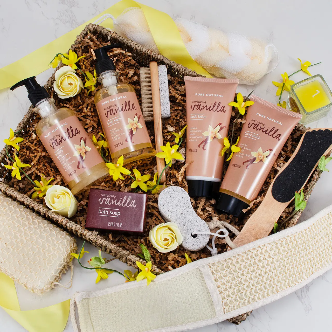Stress Free Spa Treatment Gift Basket