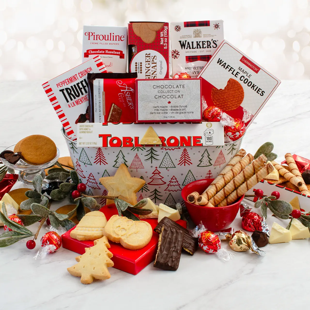 Holiday Cheer Gourmet Gift Basket