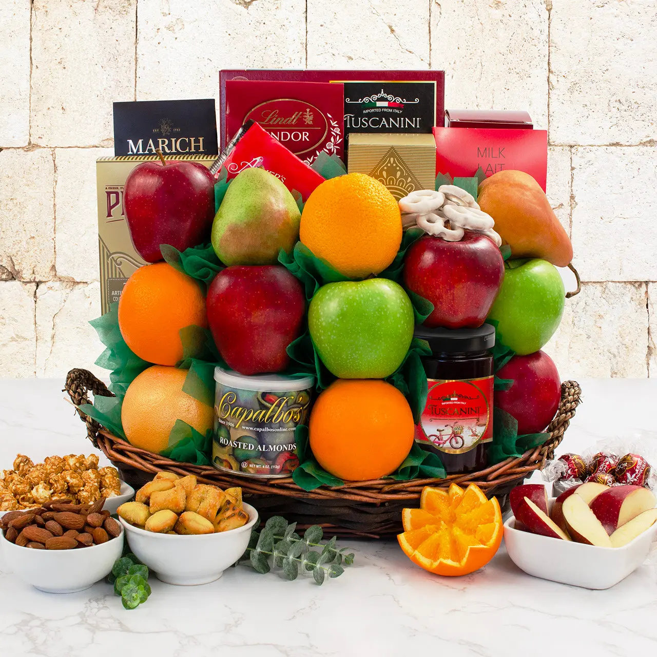 Masada Fruit & Kosher Food Gift Basket