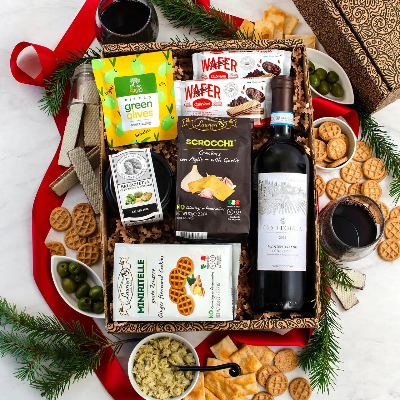 Cucina Italiana Wine Gift Box