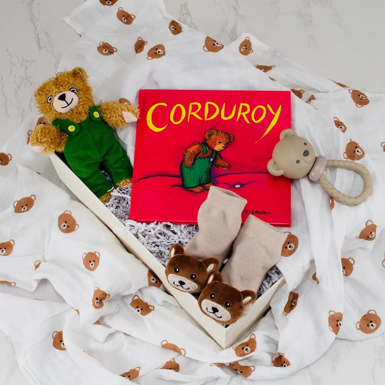Corduroy Book & Plush Gift Set