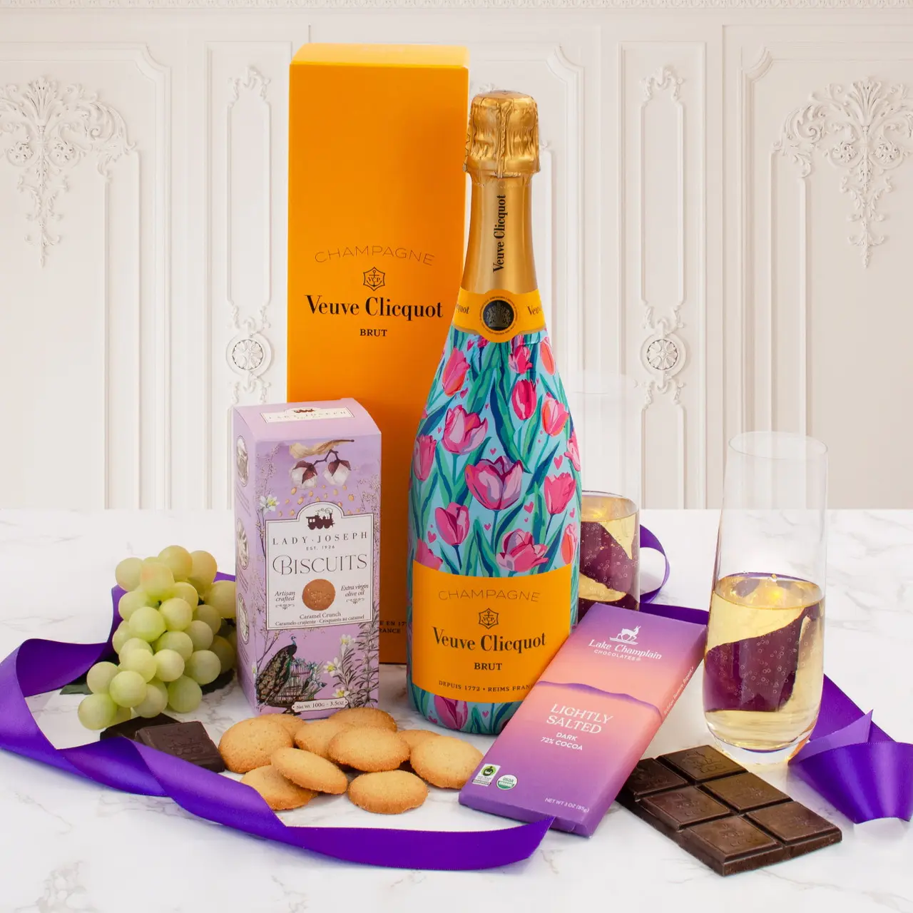 Vibrant Veuve Clicquot Champagne Collection