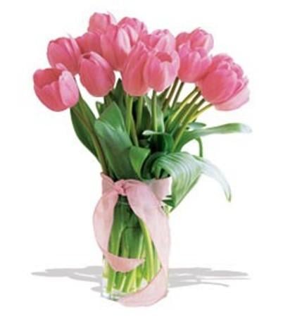 Pink Tulips Bouquet