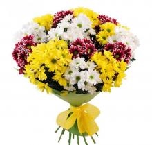 Beautiful Bouquet Of Chrysanthemums