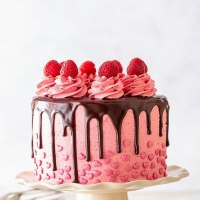 1/2 KG Strawberry Cake