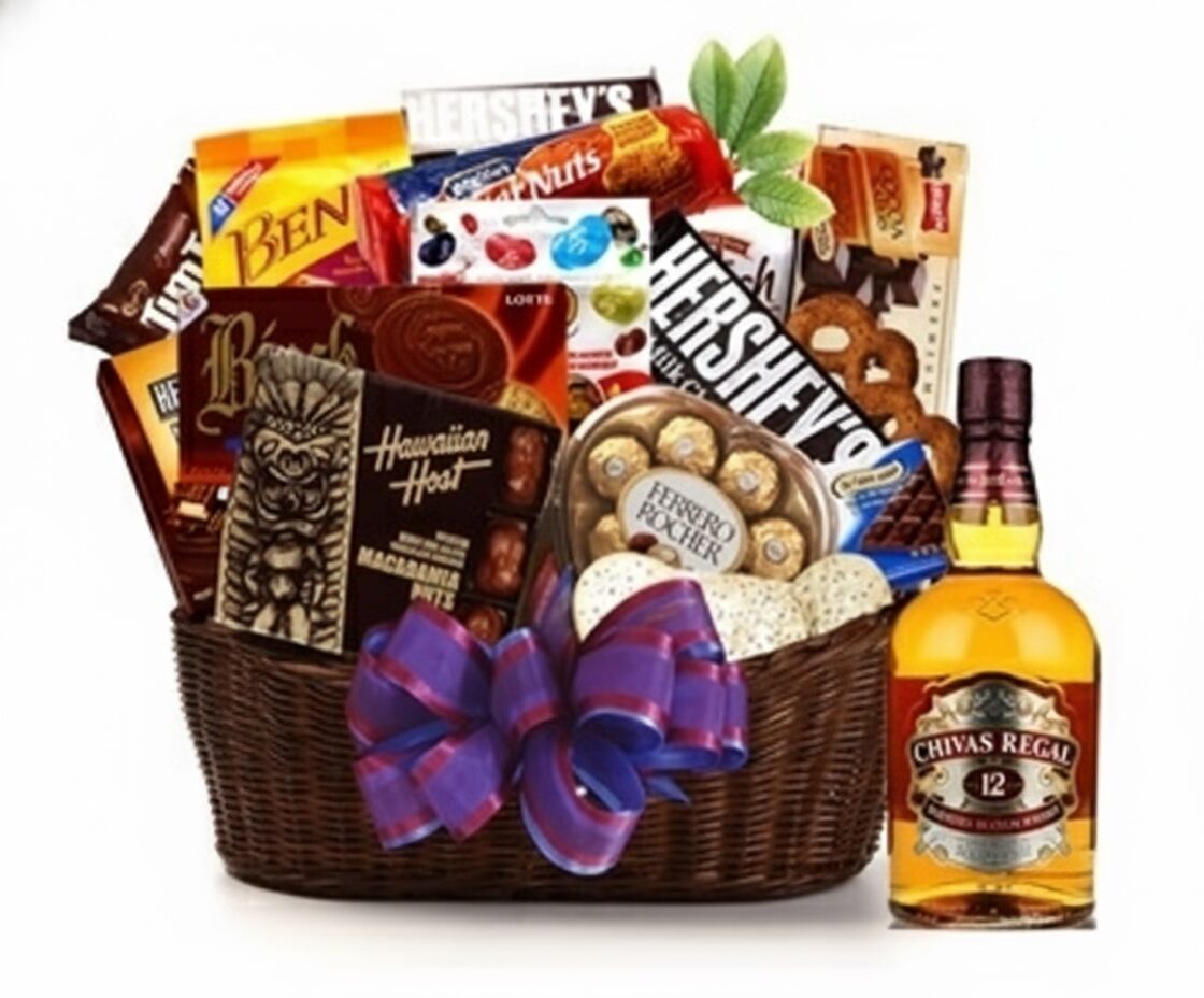 Chivas Regal Deluxe Gift Basket
