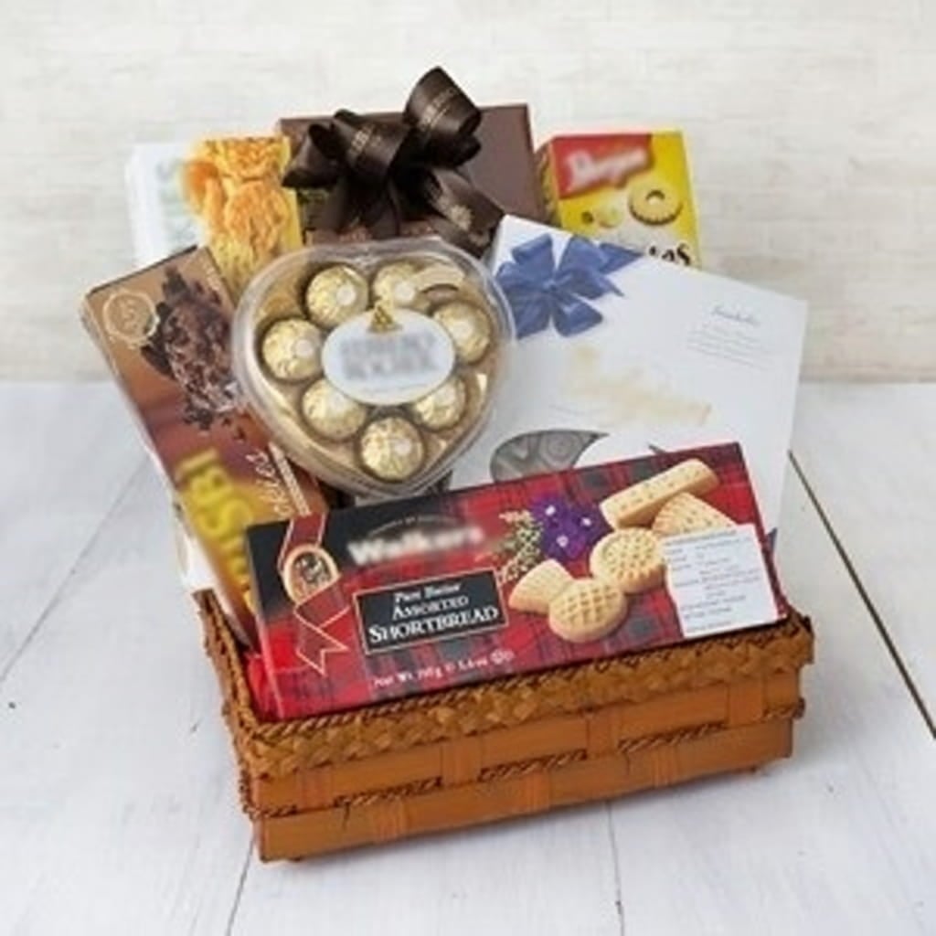 Cookie and Chocolate Gift Basket to Indonesia