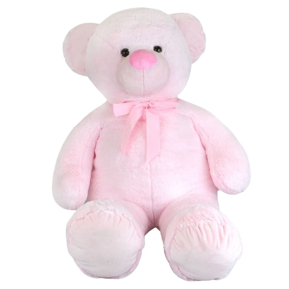 Jumbo My Buddy Teddy Bear Pink soft toy 120cm