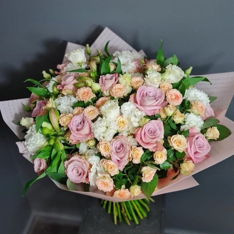 Bouquet of pink roses R1 (Compact)