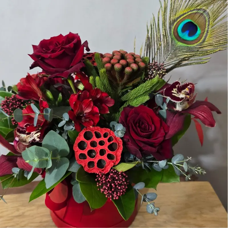 Red box for valentines