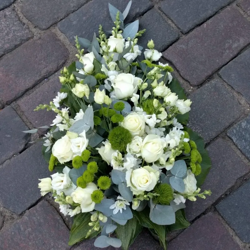 Rich funeral arrangement