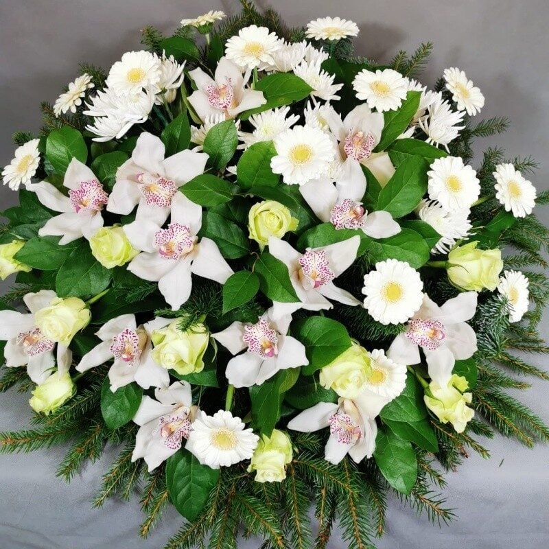 White Funeral composition