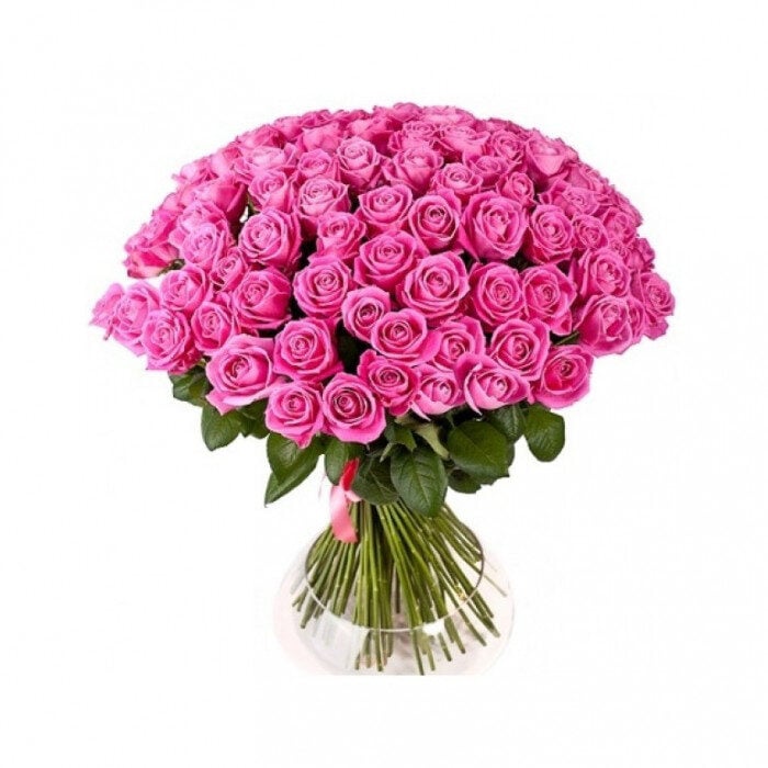101 Pink Rose (40 cm)