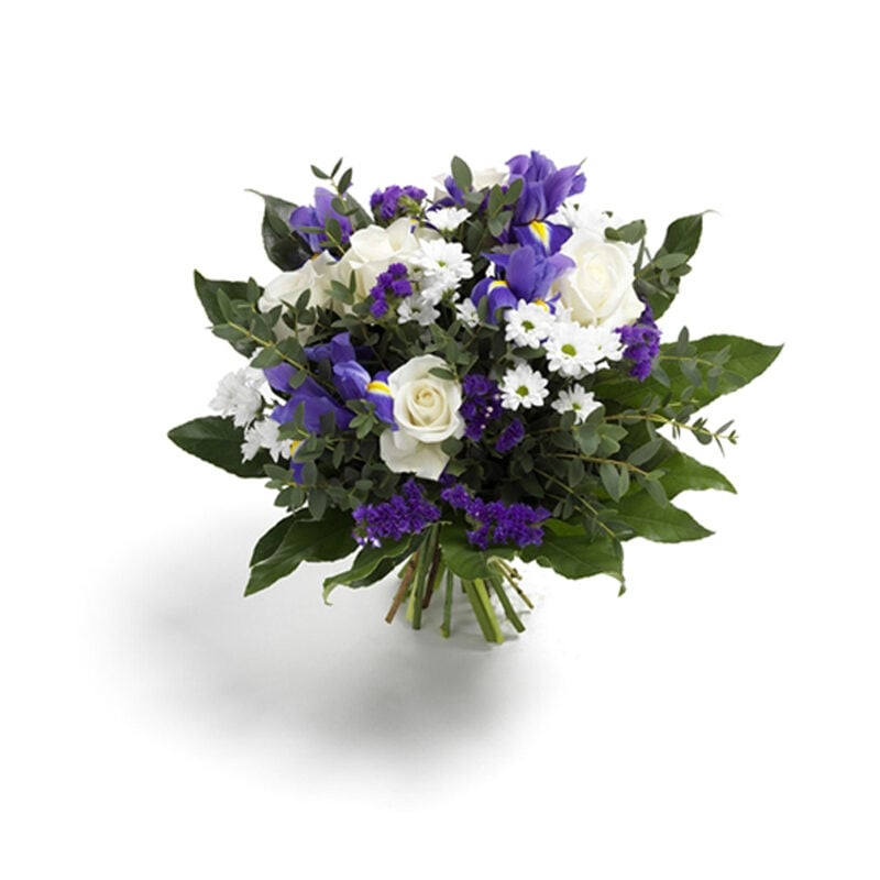Rose and Iris Bouquet 1