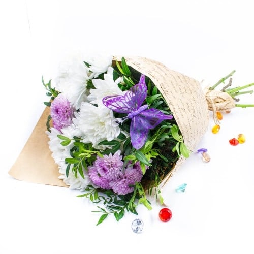 Bright Chrysanthemum Bouquet SonoraInclude