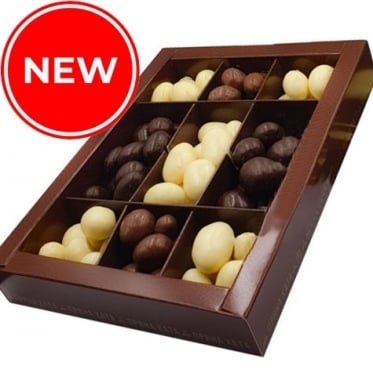 Chocolate coated Hazelnuts, 3 sizes (Medium)