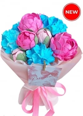 Dulcet Zephyr Peonies & Hydranger, 5 sizes (Small)