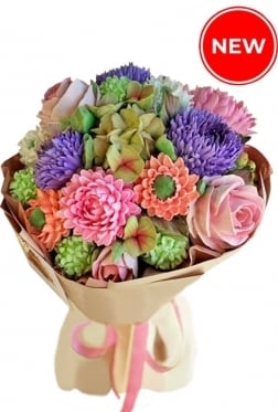 Dessert Zephyr Boquet with Asters, 5 sizes (Small)