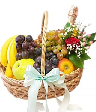 Fruits And Champagne Set