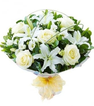 White Roses and... White Lilies (Small)