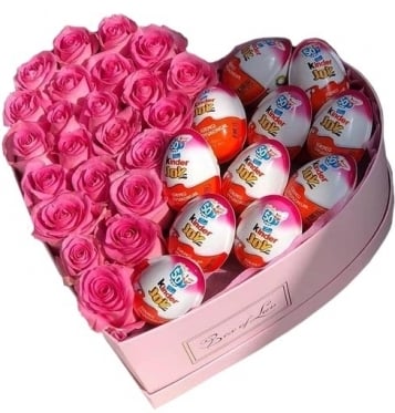 Pink Roses + Eggs (Small)