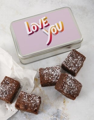 Love You Brownie Tin